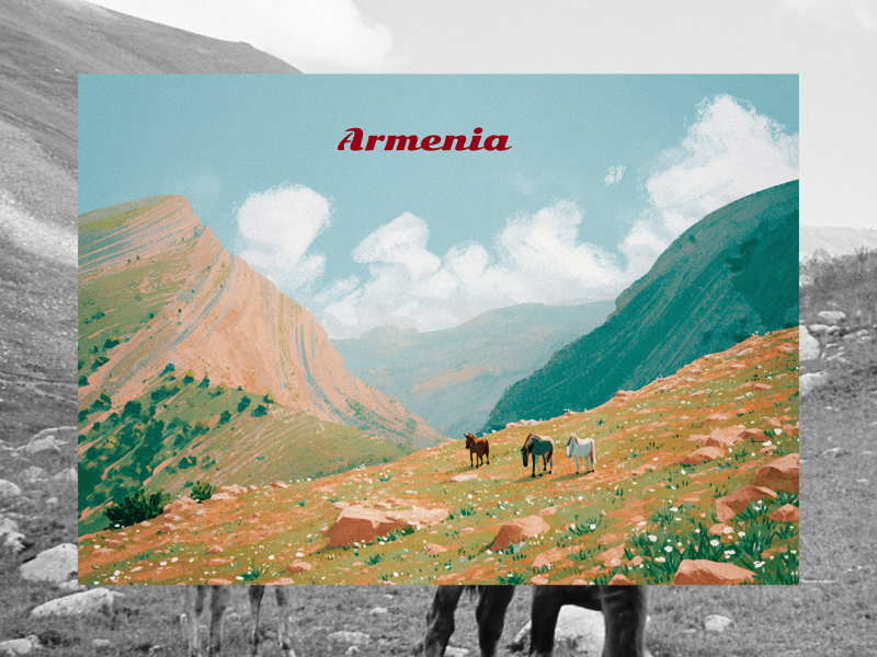 Armenia Postcard | Tuff.gift